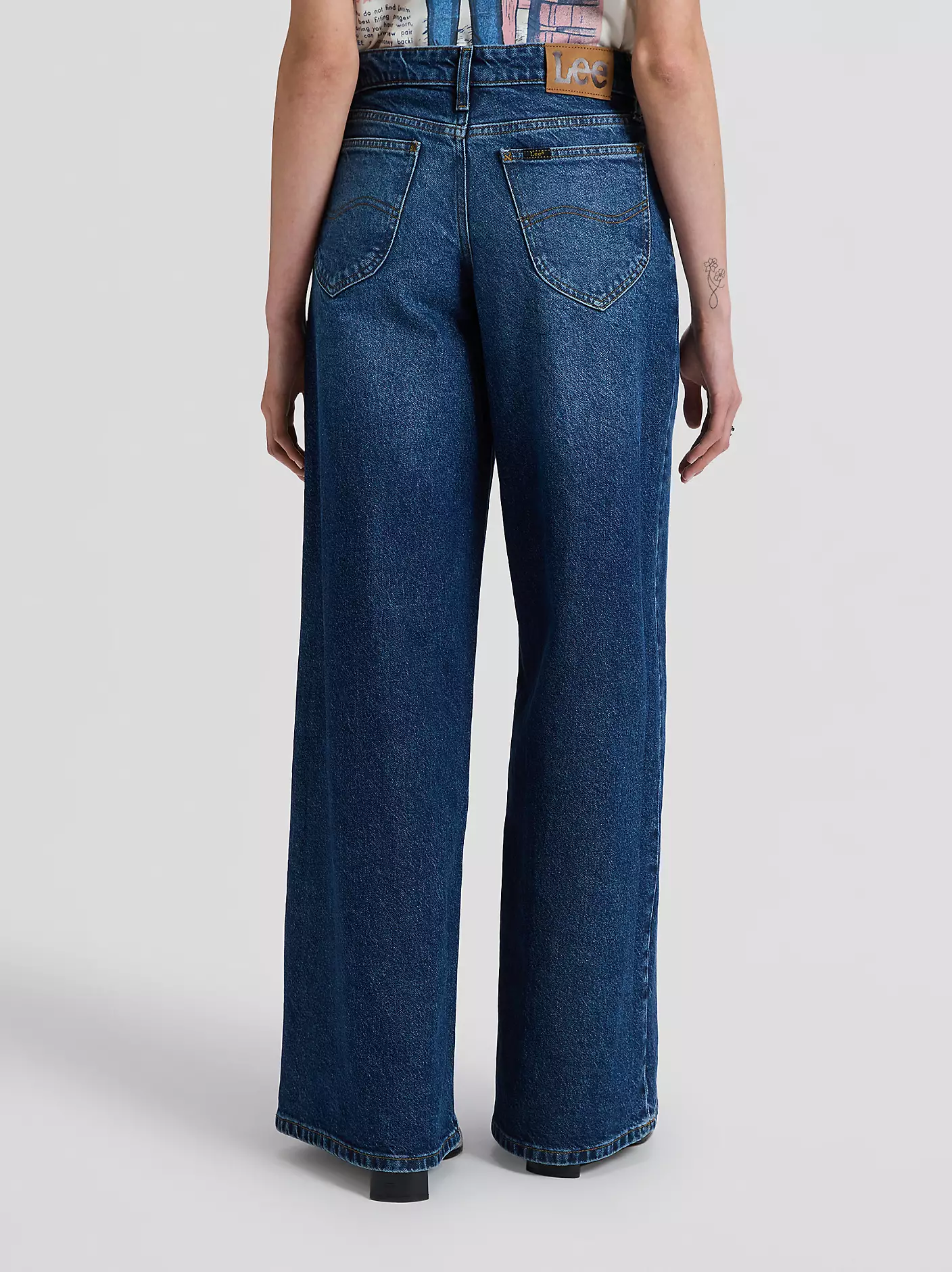 Lee Hope Mid Rise Baggy Jeans