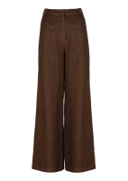 Freebird Paloma High Waist Broek Dark Chocolate