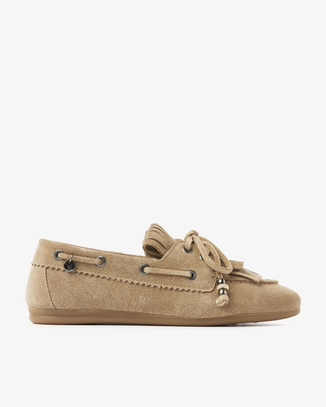 Via Vai June Loua beige dames loafers