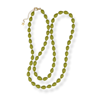 Flem The Label Necklace Sage - Green
